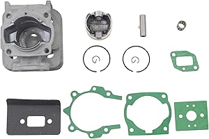 GOOFIT 40mm 405 Bore Kit Completo de Cilindro con pistón reemplazo para 2 Tiempos 43cc 47cc Gas Scooter Pocket Bike Mini