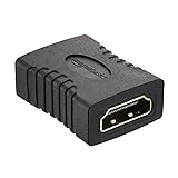 Amazon Basics - HDMI-Adapter, 29 x 22mm, Schwarz