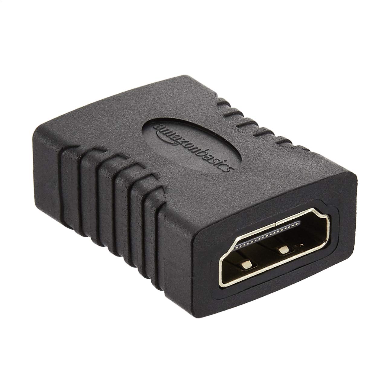 Amazon Basics HDMI Coupler,Black