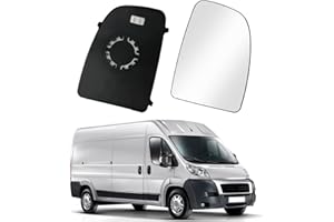JINSENTGG Cristal de Espejo Reemplazar para Fiat Ducato 2006-2021, Retrovisor Exterior Ajustable Adecuado Reemplazar para Citron Jumper, Lente de Marcha Atrás Reemplazar para Peugeot Boxer (Derecha)