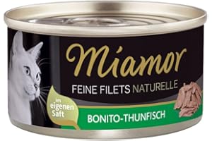Miamor Fine Fillets Naturell Bonito Tuna 24 x 80 g