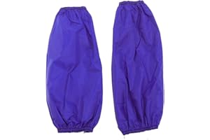 Artibetter 5Paia Maniche Impermeabili in PVC per Cucina e Pulizia Maniche e Oilproof per Adulti Blu