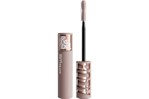 Maybelline Lash Sensational, Body Mascara, Volumizing up to 24H Lift, Smudge-resistant, Flake-resistant, Clump-resistant, Shade: Black