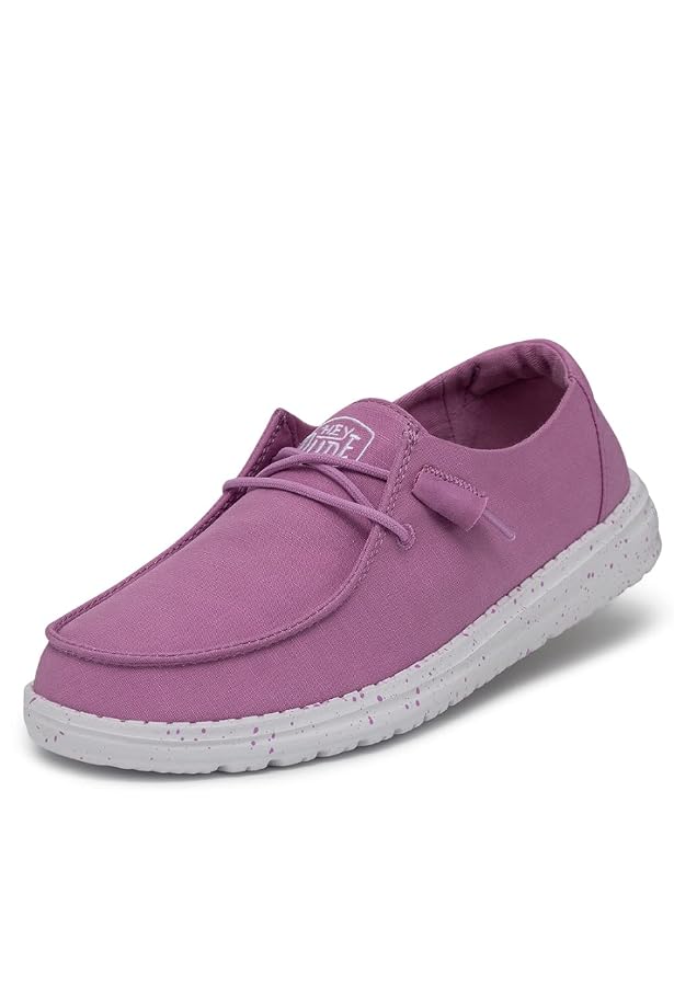 Hey Dude Wendy Slub Canvas - Chaussures Femme Confortables - Toile Léger Semelle Flexible
