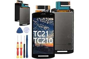 Yuxyiony Ersatzbildschirm für ZEBRA TC21 / TC210 / TC26 LCD-Display Reparaturbildschirm und Ersatzwerkzeug-Zubehör.