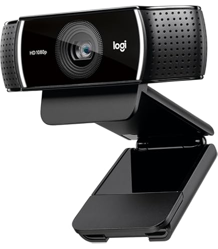 Logitech C920 HD Pro Webcam, Full HD 1080P Video Call and Record