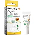 Medela Organic Nipple Cream, Soothing and Nourishing for Breastfeeding Mums, Made from Natural and Safe Ingredients, Fast Relief for Sore Nipples, Postpartum Essentials, 7 g