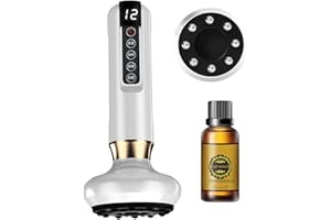 BAINUAI Masseur Anti Cellulite, Appareil Anti Cellulite, Ventouses De Massage Contre La Cellulite, Masseur De Graisse Corporelle Réglable à 12 Niveaux, Appareil De Sculpture Et De Modelage Du Corps (C)