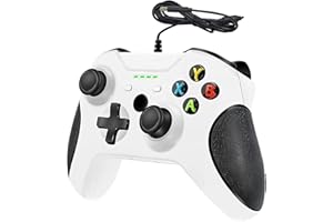 YCCTEAM Controller cablato per Xbox One, controller di gioco cablato con controllo modalità, doppia vibrazione e design innovativo per Xbox One/X/S/PC con Windows 7/8/10