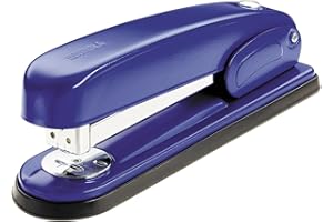 JOVI Novus B 6 zszywacz (wydajność zeszytu 30 arkuszy, w tym 200 zszywek, wydajny zszywacz biurowy) niebieski