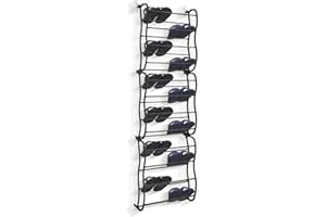 Dhouse 36 Pair Over Door Hanging Shoe Rack 12 Tier Shoe Storage Organiser Wall Mounted Shoe Hanging Shelf Space Saving Organiser Shelves for Closet Room
