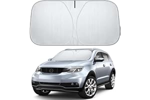 Forhome Sun Protection Car Windscreen Foldable 150 cm x 80 cm, Blocks UV Rays Sun Visor Protection