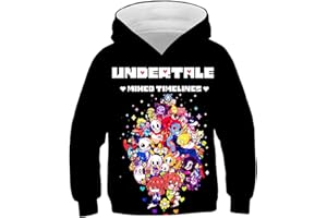 EAST-HAI-BUY sans Undertale 3D Imprimer À Capuche Enfants Mode Garçon Fille À Manches Longues À Capuche Sweat Casual Cosplay Veste Pull