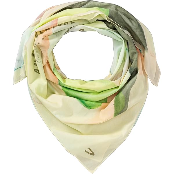 Camel Active Herren Lightly Schal - Leichter Schal Mit Fransen, Urbaner Style Für Herren