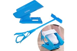 SINBIDE Enfile Bas et chaussettes Aide à mettre Chaussettes on off Sock Slider Kit Chaussette Slider Pas de flexion Stretching Blessures sans se Pencher Sock Helper Slider Enfiler