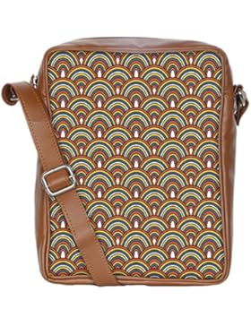 Snoogg , Damen Umhängetasche mehrfarbig multi