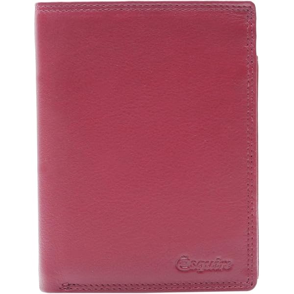 Esquire Portafoglio Viktoria In Pelle Con Protezione RFID - Pratico E Sicuro, 12 Cm (Blu Navy)
