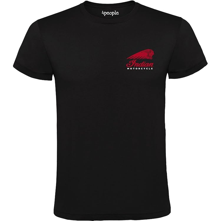 Indian Motorcycle Kontrast T-Shirt Für Herren – Made In Germany
