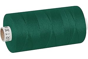 dalipo - Polyester Nähgarn Stärke 30, Polstergarn, 300m, dunkelgrün