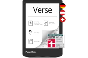 PocketBook E-bok Reader 'Verse' (tysk version) 8 GB minne (utbyggbar) 15,2 cm (6 tum) E-Ink Carta Display – Mist