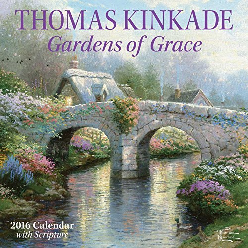 Thomas Kinkade Gardens of Grace 2016 Wall Calendar by Thomas Kinkade (2015-06-30) libro