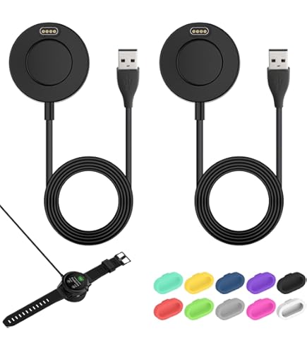 Caricatore Universale Per Garmin - Compatibile Con Forerunner, Venu E Fenix, Include 10 Tappi Protettivi - Foto 8