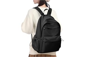 WEPLAN Zaini Scuola Superiore Ragazza Zaino Scuola Media Zaino Università Zainetto Cartella Casual Daypacks Borsa da Scuola Zaino Donna Scuola Viaggio Impermeabile Backpack Zaino porta PC 14 Pollici