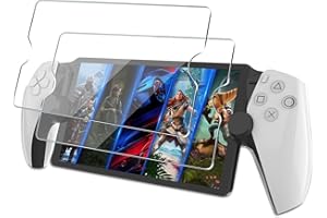 Aiziki [2-Piezas Protector Pantalla para Sony PS5 Playstation Portal, 0.33 mm Ultra Transparente, Ultra Resistente, Cristal Templado 9H Dureza Protector Sony PS5 Playstation Portal