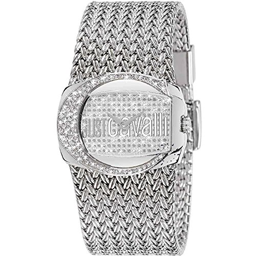 Just Cavalli - R7253277545 - Rich - Montre Femme - Quartz Analogique - Cadran Argent - Bracelet Acier Argent