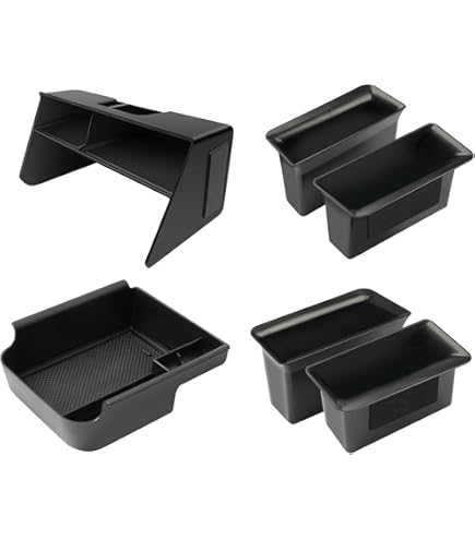 Organizer Console Centrale Per VW Golf 8 2020-2024 - Vano Portaoggetti Con Tappetino Antiscivolo - Foto 7