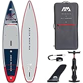 Aqua Marina Aufblasbares Stand Up Paddle Board, Hyper Touring 3,9 m, Marineblau/Grau