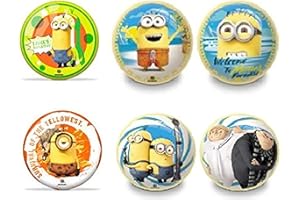 Mondo- Despicable Me Minions Gonfio, Pallone, Multicolore, 6970