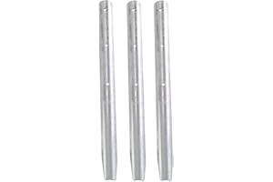 RUDDINGS WOOD Pack of 3 x Galvanised Metal Log Roll Stakes Border Edging Fixing Pins