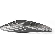 Lot De 3 Lames De Scie à Ruban Bi-métal M42 - 1735 X 13 X 0,90 Mm - 10/14 Dents Par Pouce - Pour Acier, Aluminium, Inox