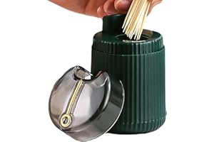 Maciun Toothpick Holder | Automatic Toothpick Case, Sturdy Dispenser For Kitchen, Hotel, Home