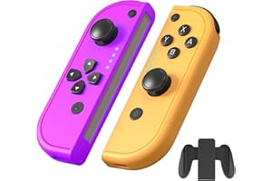 Yantree Switch Controller, 2 L/R Wireless Controller kompatibel mit Switch/OLED/Lit, mit 6-Achsen, Aufwachen, Vibration, Game Controller mit Switch-Wiederaufladbarer Ständer