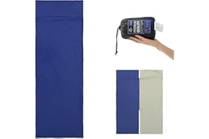 Naturehike Sábana Saco de Dormir Ultraligero, Sábana compacta de algodón con Compartimento para Almohadas, Sábana de Viaje para Adultos Suave y Sedoso