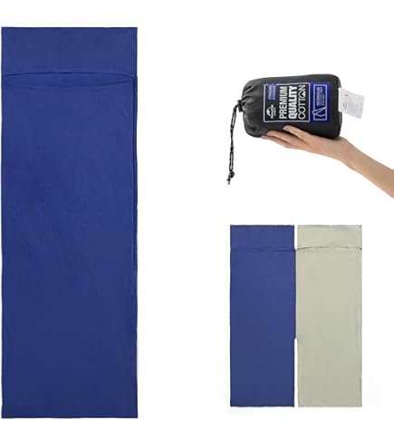 Geïsoleerde Mummie Slaapzakvoering Voor Volwassenen - Perfect Voor Kamperen En Reizen