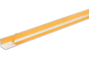 Alberts 433536 Winkelprofil | selbstklebend | Aluminium, silberfarbig eloxiert | 1000 x 20 x 20 mm