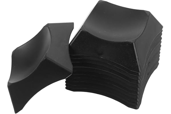 POPETPOP Présentoir à Ballons de Basket Noir en 12pcs pour Bureau Base Antidérapante, Élégant et Gain de Place pour Boutique ou Collection Sportive