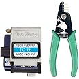 Corslet Optical Fiber Cleaver FC-6S Cutter With 24 Surface Blade, Optic Stripping Tool, Three Hole Stripper Plier, Wire Stripper Crimping Tool
