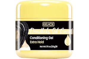 VIGCEBIT Hair Styling Pomade, 50g Natural Fast Drying Hair Pomade Hold | Dreadlocks Hair Pomade For Men, Lock Gel With High Shine, All Day Hold Hair Gel For All Hair Styles