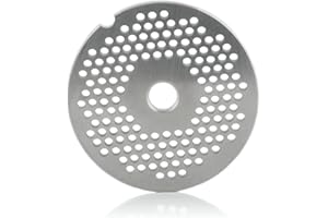 Zelsius disco forato ø 3 mm per tritacarne professionale elettrico | ø 7 cm | accessori di ricambio, lama in acciaio inox, disco forato di ricambio, accessorio tritacarne professionale