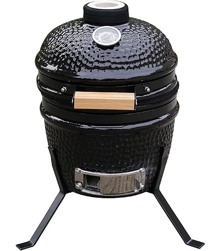 Char-Griller AKORN Jr. Smokin' Stone en Heat Deflector afdekking Beige