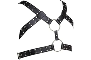 HOT DREAM Cinturón de cuero para hombre con hebilla ajustable