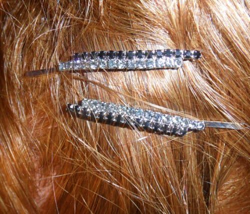 Girls Glitter Diamond Grey/Black