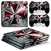 Produktbild 46 North Design Playstation 4 PS4 Pro Folie Skin Sticker Konsole Umbrella aus Vinyl-Folie Aufkleber Und 2 x Controller folie