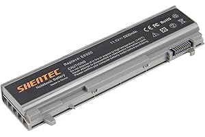 Shentec W1193 4M529 PT434 Batería para DELL Latitude E6410 E6400 E6500 E6510 Precision M4500 M2400 M4400 M6400 NM631 MN632 MP303 PT650 MP490 KY477 312-0749 312-0748 312-0754 11.1V 5200mAh