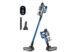 Proscenic i10 Cordless Vacuum Cleaner, 6-in-1 Cordless Vacuum Cleaner with 30 KPa Suction Power, 380 W Brushless Motor, Up to 50 Minutes Runtime