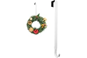 Smileshiney Cintres de Couronne Extensibles | Cintres en métal pour couronnes festives avec Coussinet arrière Doux | Décorations saisonnières pour Noël, Halloween, récolte d'automne